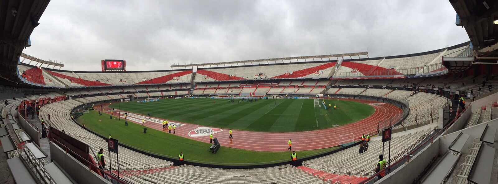 Algunas postales en el Estadio Monumental de River