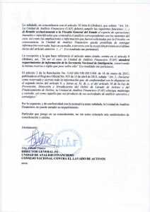 Carta AUF 2