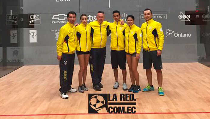Ecuador tiene grandes expectativas en raquetbol