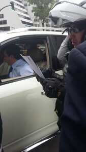 Joselito Cobo y Policia
