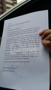 Carta de Renuncia Completa