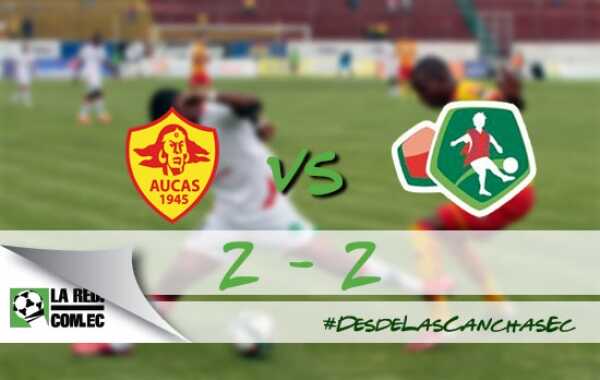 Aucas rescata un empate ante Mushuc Runa en el Gonzalo Pozo Ripalda