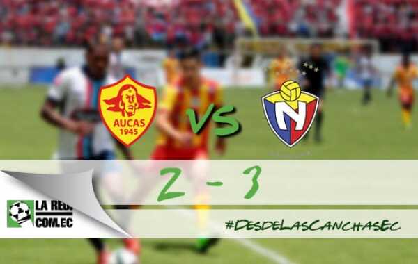 El Nacional gana en el último minuto al Aucas
