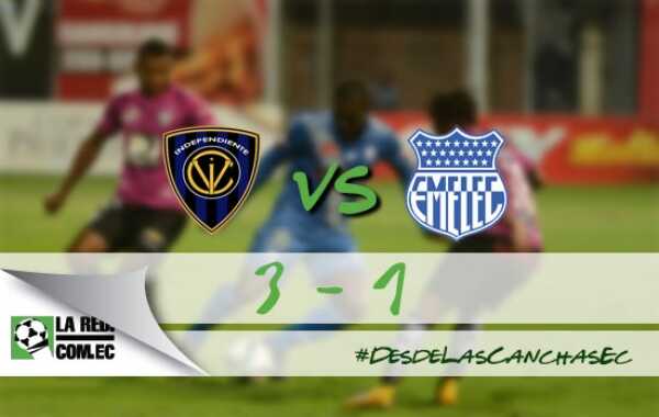 Independiente gana a Emelec y se consolida en la punta del campeonato