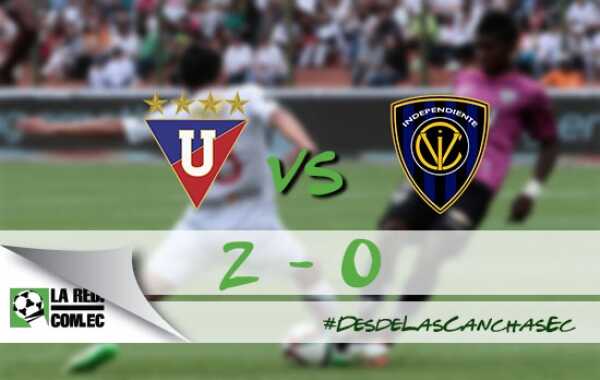 Liga de Quito se impone ante el puntero Independiente