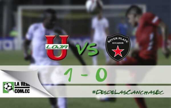 Anderson Naula le dio la victoria a Liga de Loja ante River Ecuador