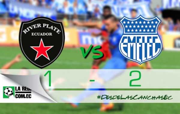 Emelec terminó con el invicto local de River Ecuador