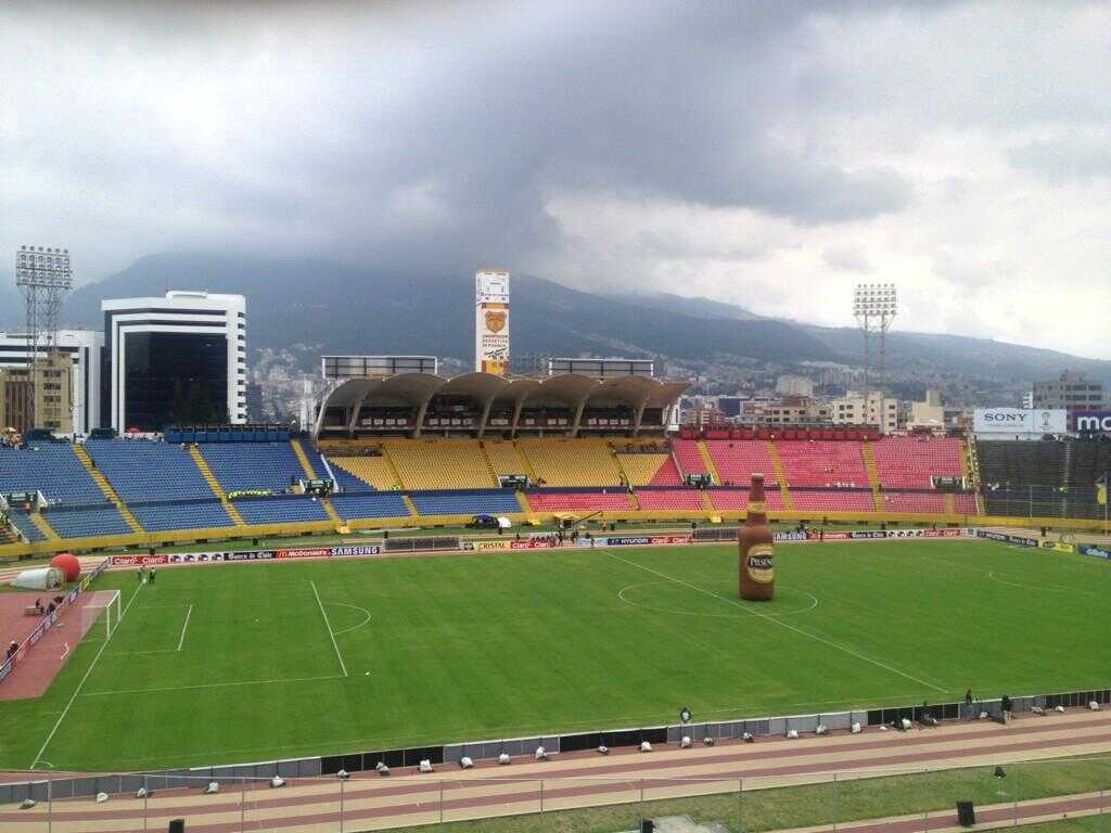 Continúan los trabajos de remodelación en el Olímpico Atahualpa para las eliminatorias