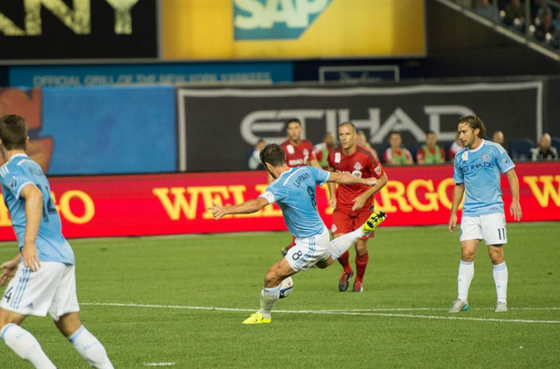 Frank Lampard marcó su primer gol con el New York City