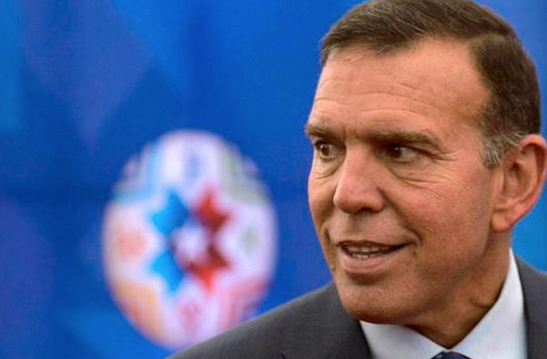Juan Angel Napout visitó la concentración de Liga en Asunción