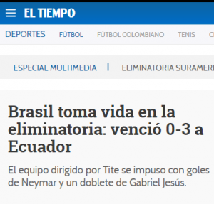 el tiempo colombia