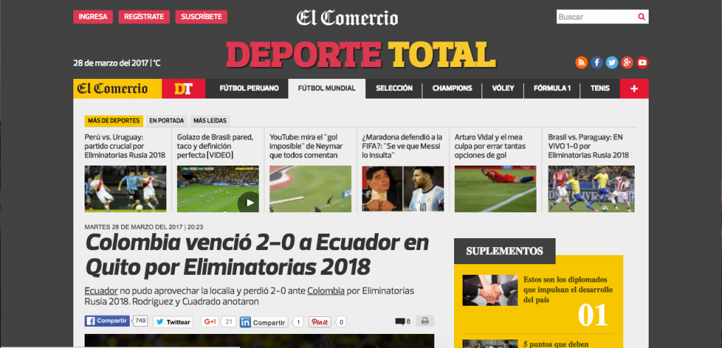 El Comercio Perú