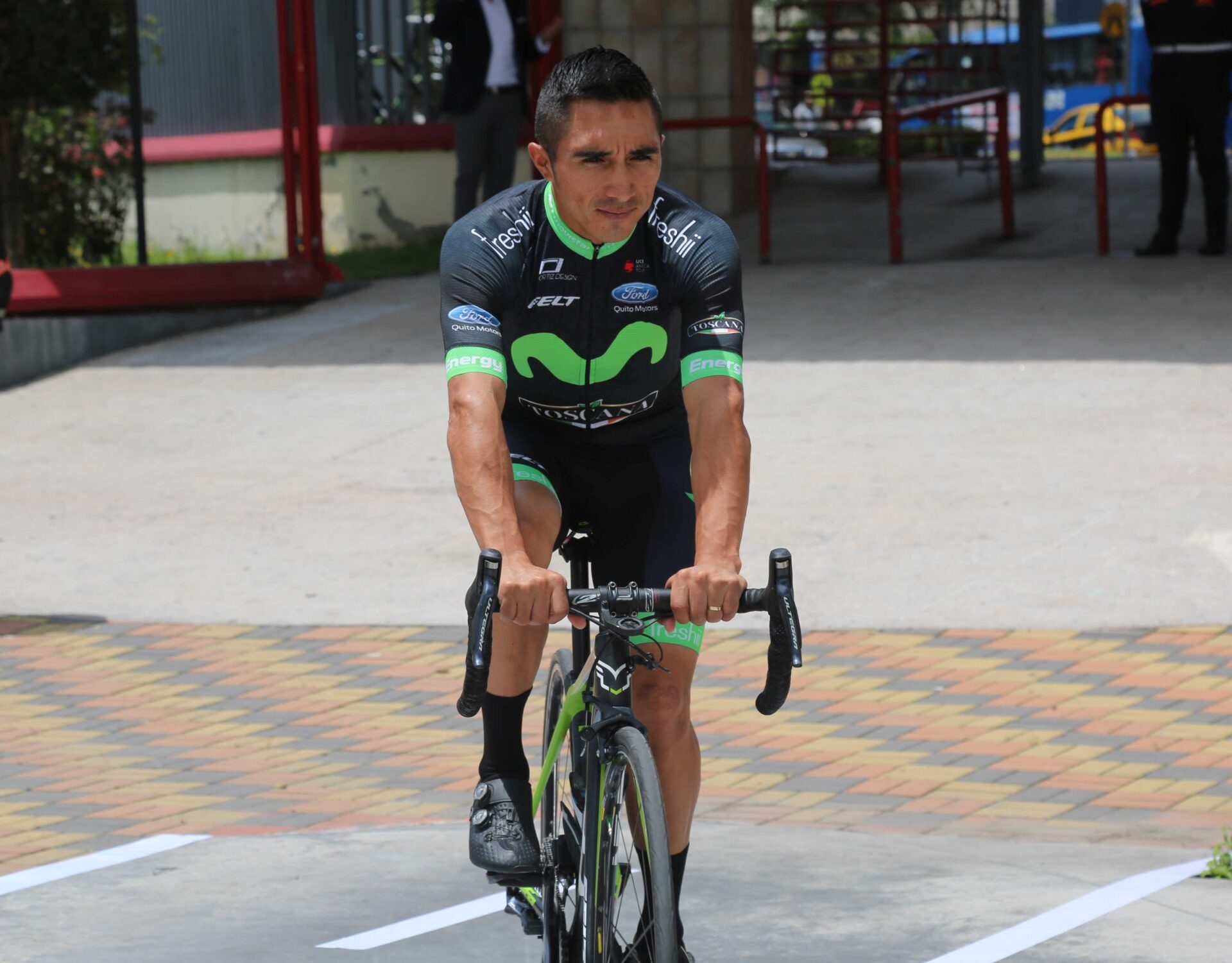 Byron Guamá quiere ganar la Vuelta al Ecuador