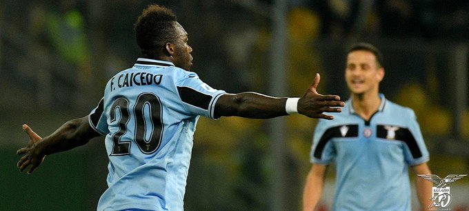Los goles de Felipe Caicedo ponen a soñar a la Lazio