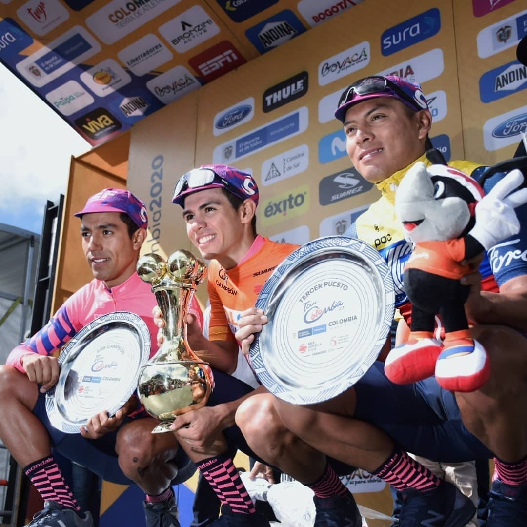 Jonathan Caicedo terminó tercero el Tour Colombia 2.1