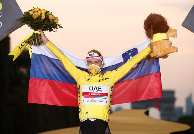 Tadej Pogacar hace historia en el Tour de Francia