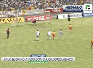 #REDiario | NOV97 | ¡Aucas le ganó a LDU con 3 jugadores expulsados!