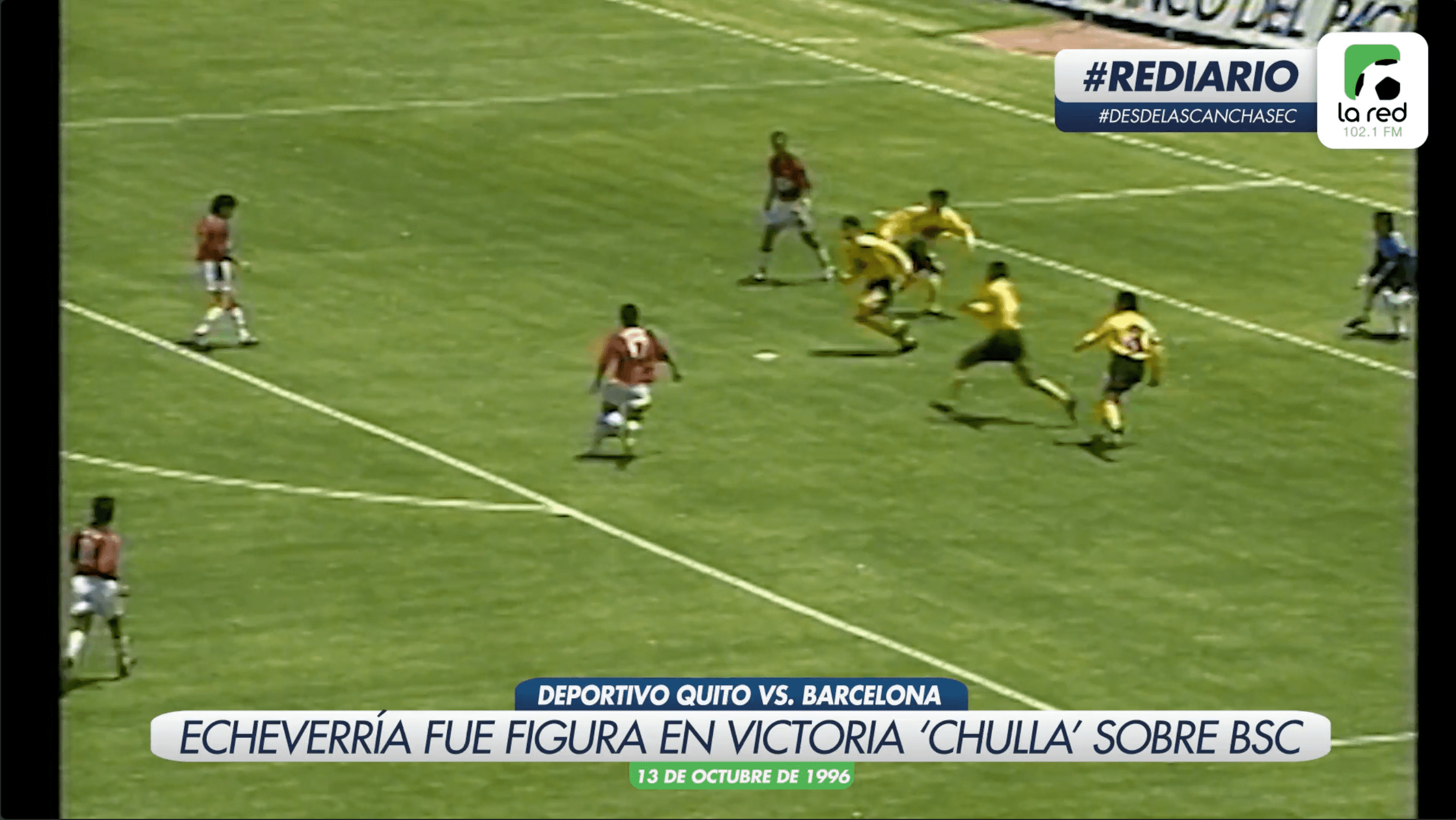 #REDiario | OCT96 | ¡José Echeverría fue figura en una victoria ‘chulla’ sobre #BSC!