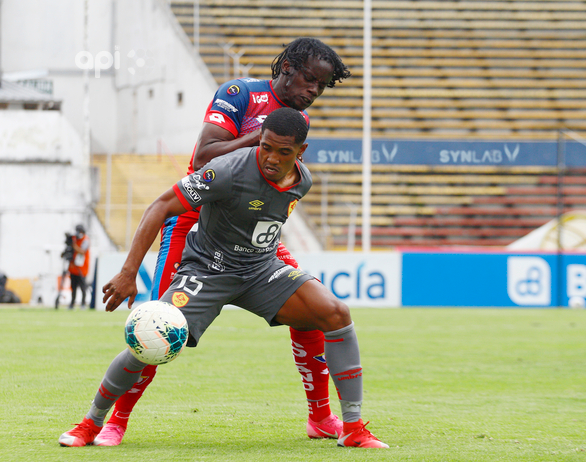 El Nacional no pudo ante Aucas y se mantiene en peligro de descenso