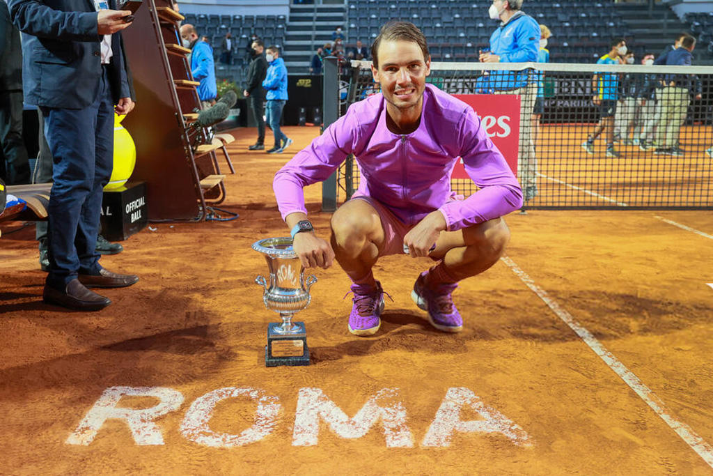 Nadal consigue su décimo título en el Masters 1000 de Roma