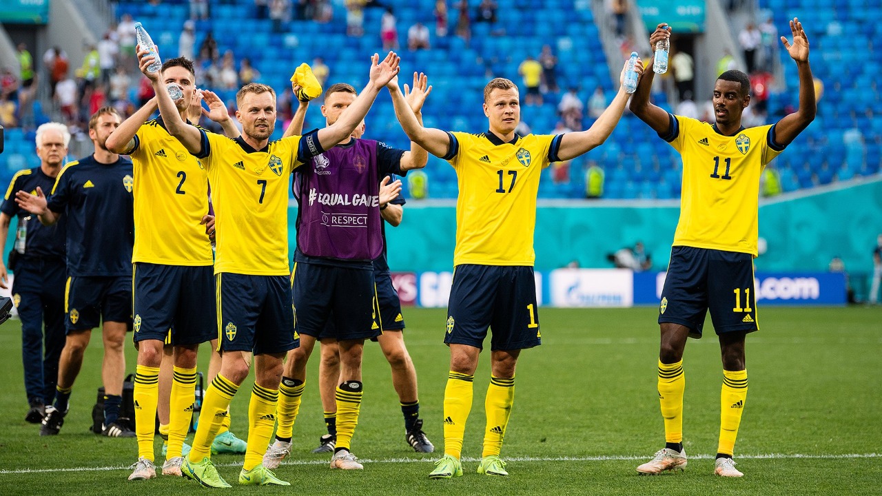 Suecia fue la selección más destacada en la jornada de Eurocopa