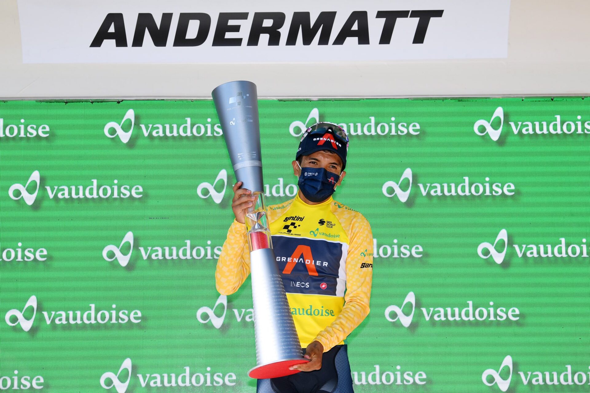 Richard Carapaz, campeón del Tour de Suiza 2021