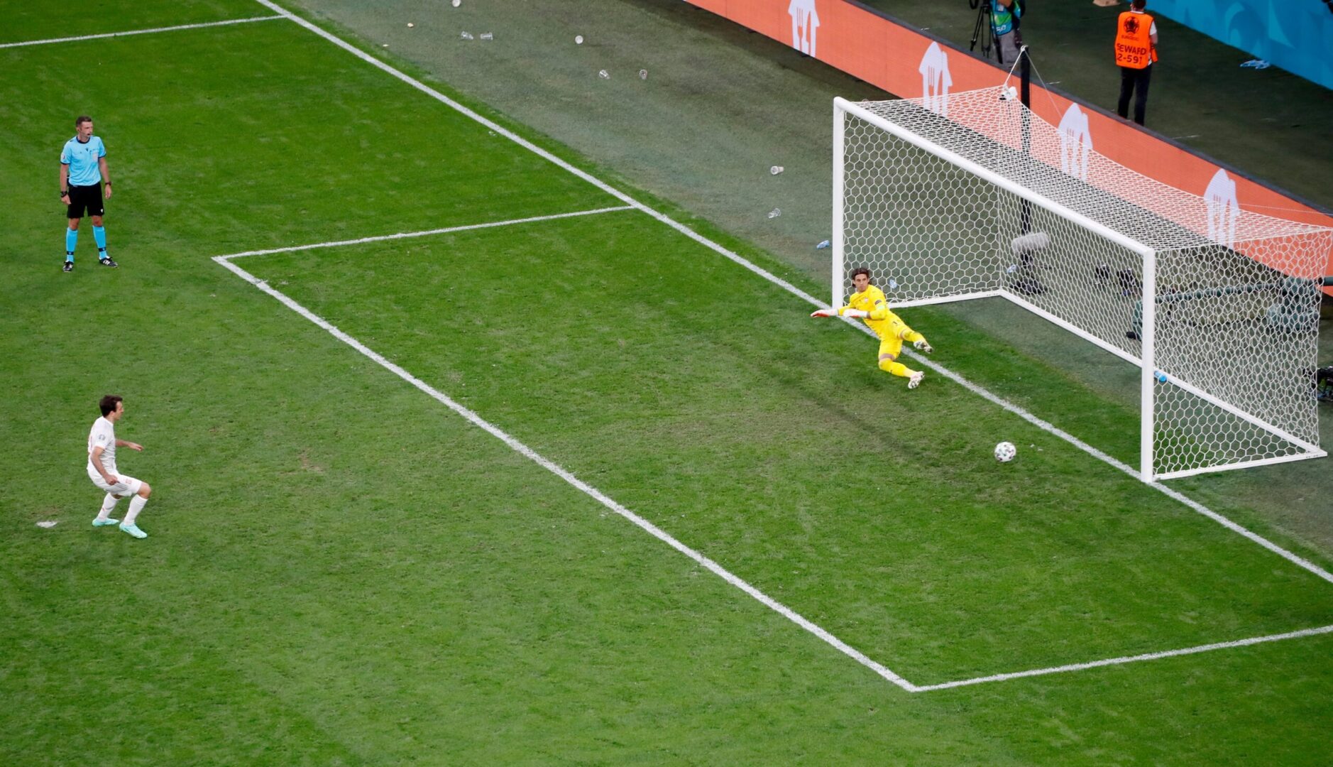 España es la primera semifinalista de la Euro