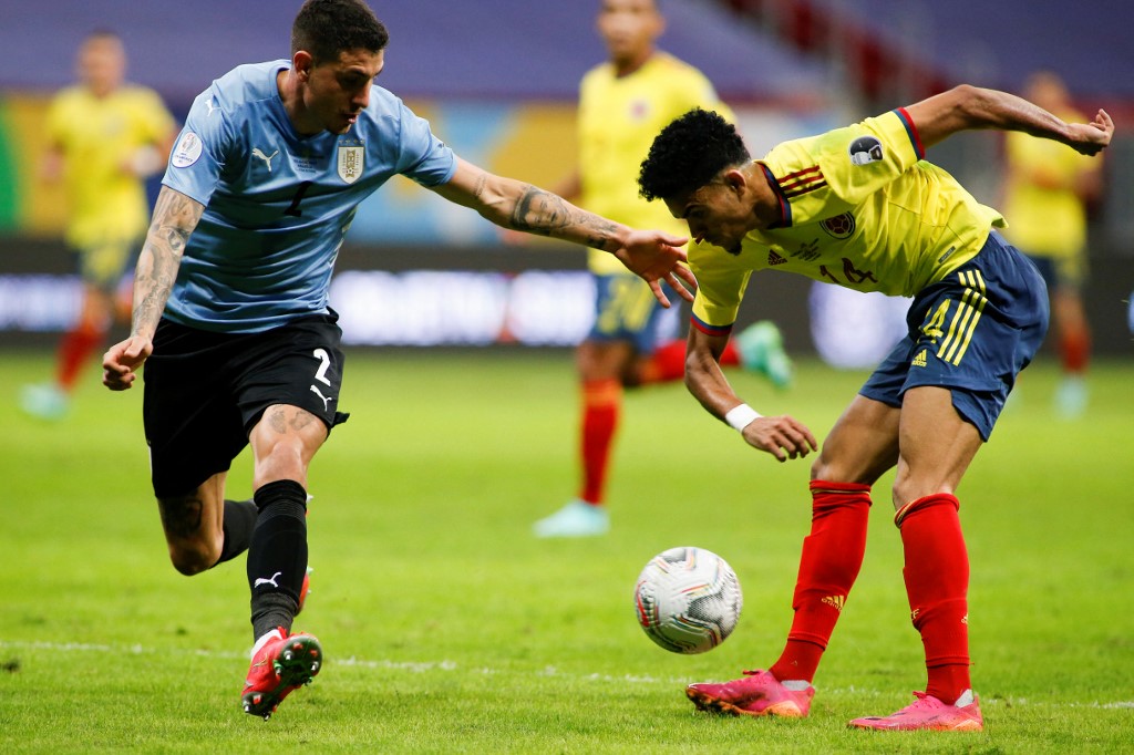 Uruguay y Colombia no se hicieron daño