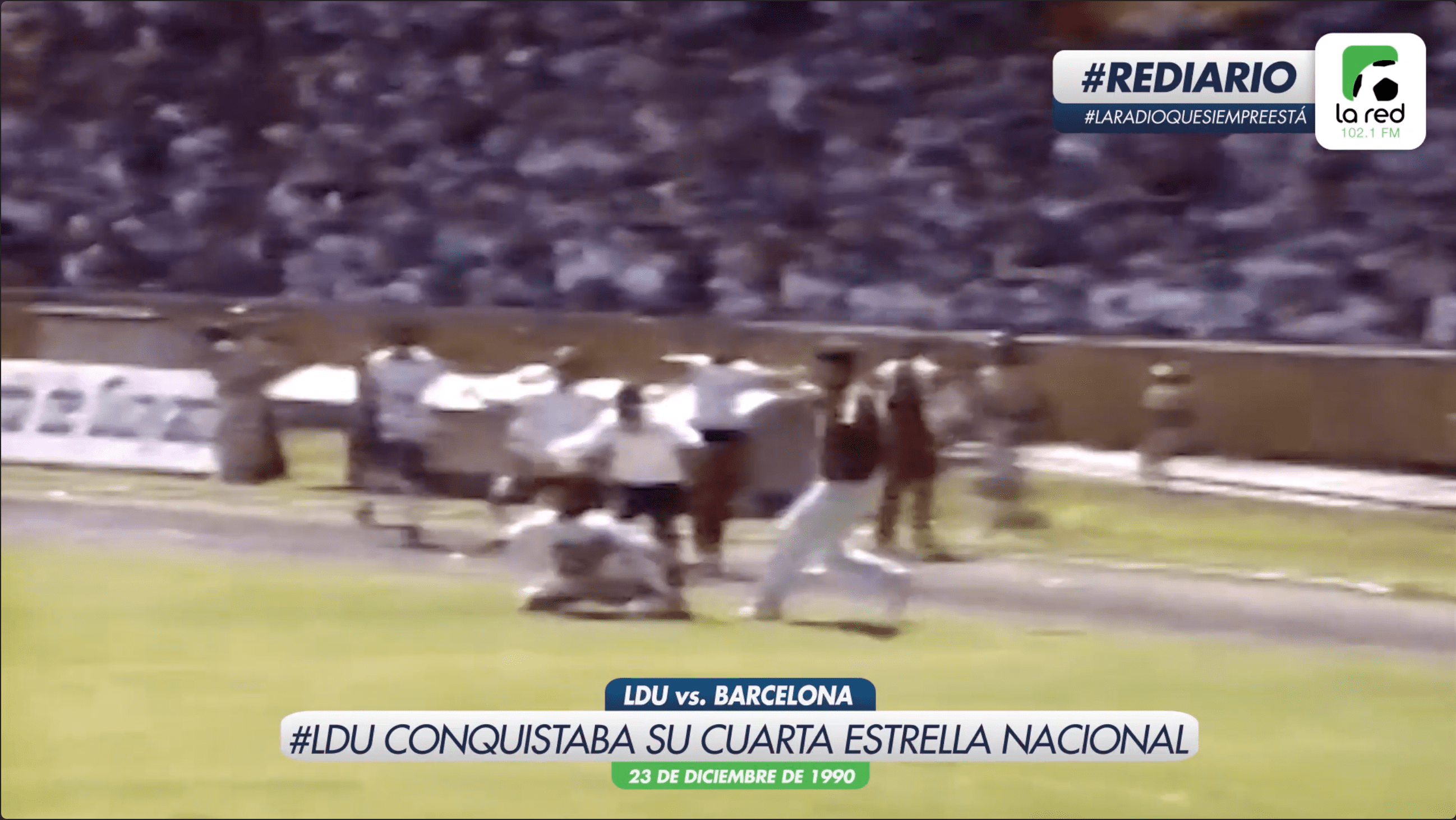 #REDiario | DIC90 | ¡Liga Deportiva Universitaria se coronaba campeón después de 15 años!