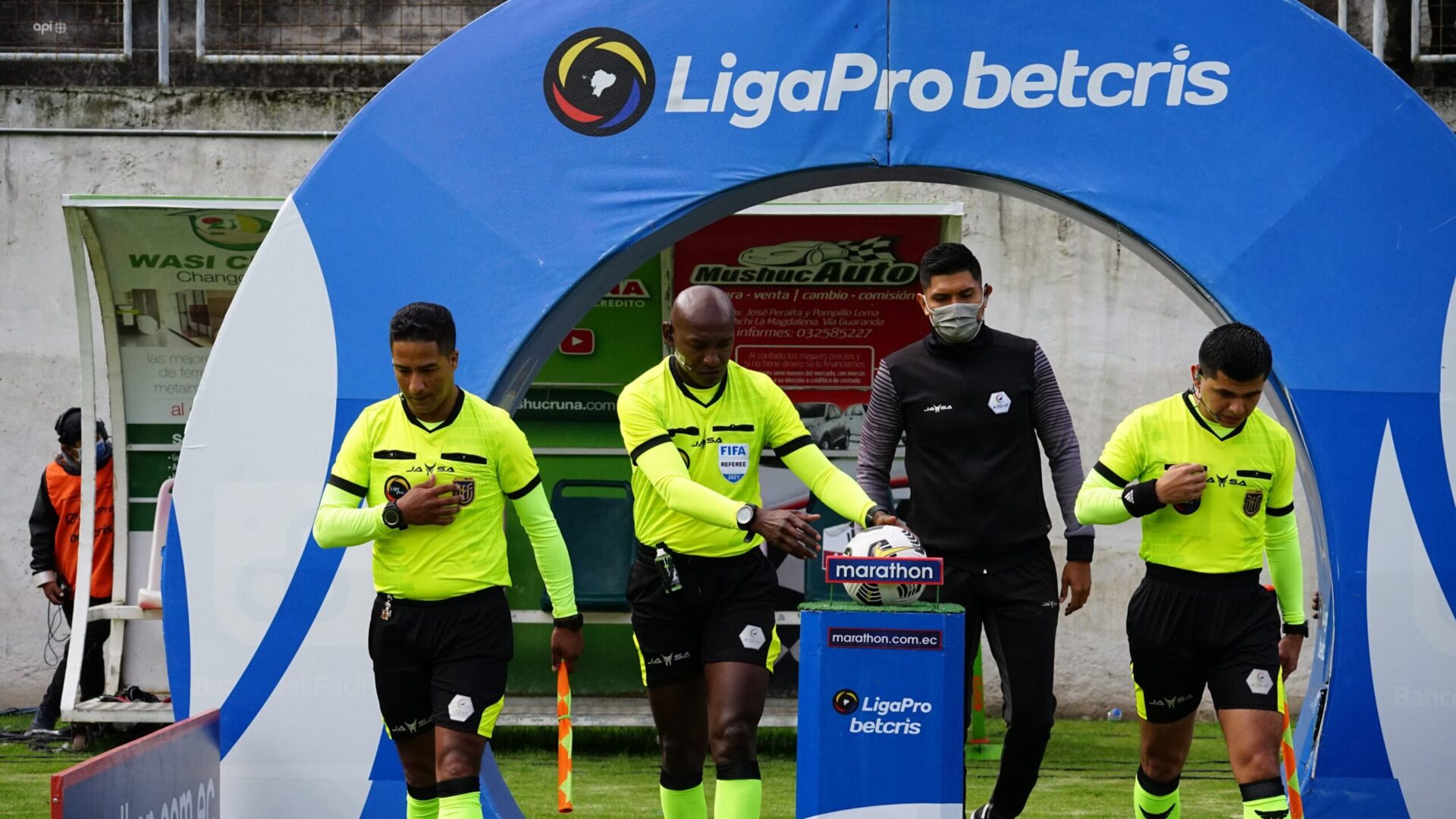 Augusto Aragón pitará su segunda final en el fútbol ecuatoriano
