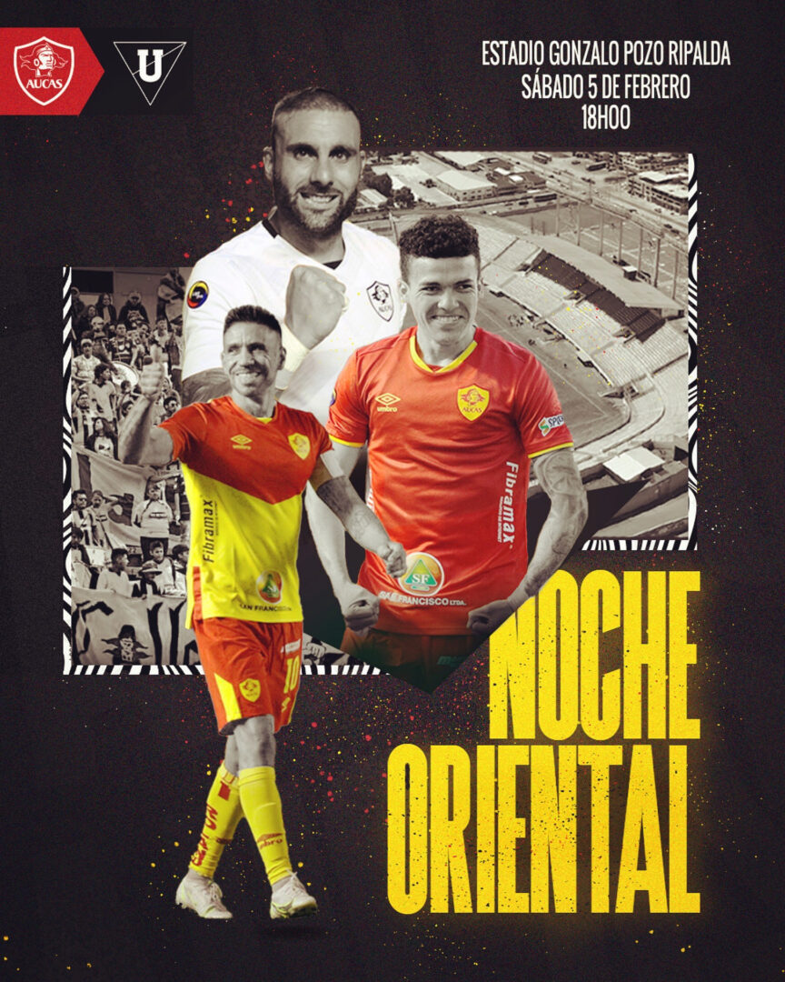 Aucas confirmó la Noche Oriental frente a LDU