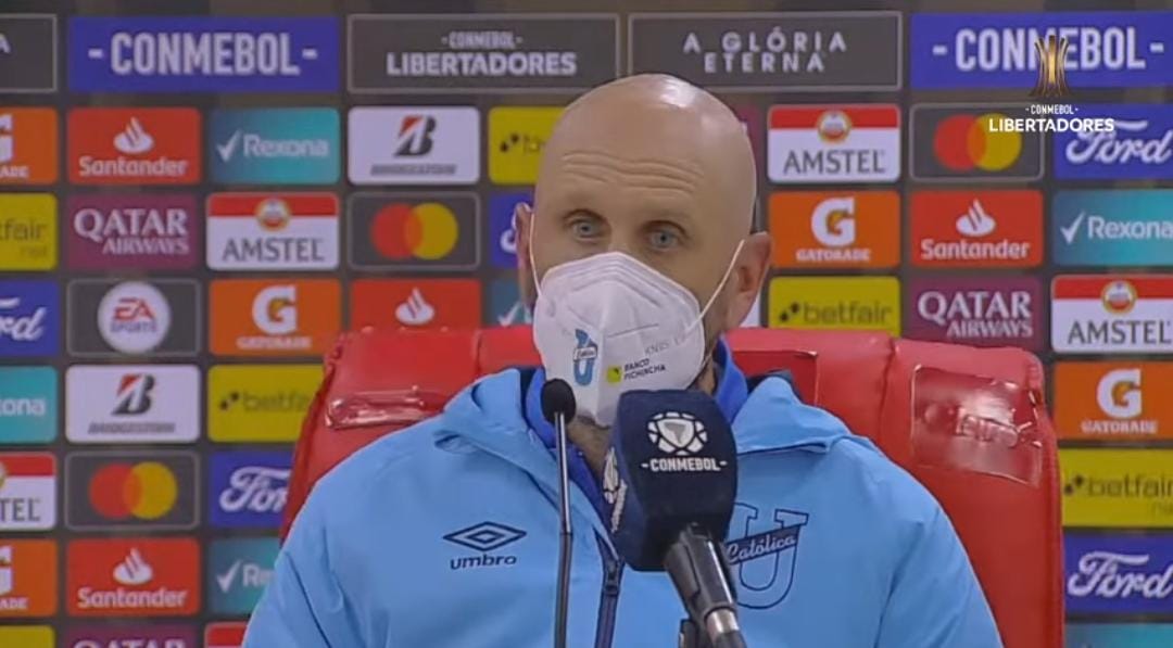 Miguel Rondelli: “Estamos tristes, pero todavía tenemos Copa Sudamericana”