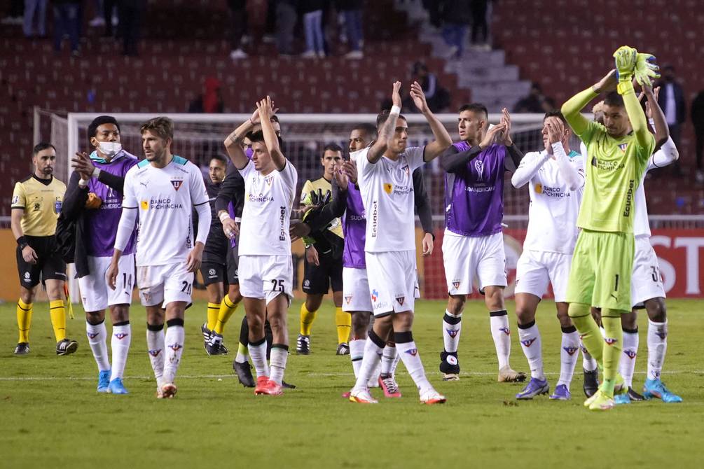 Liga se prepara para su duelo de Copa Sudamericana ante Goianiense