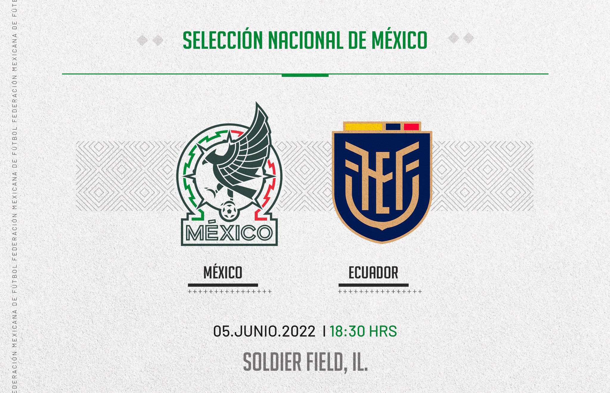 México confirma amistoso con Ecuador