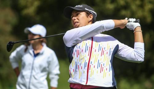 Daniela Darquea lidera en el golf tras la ronda 2