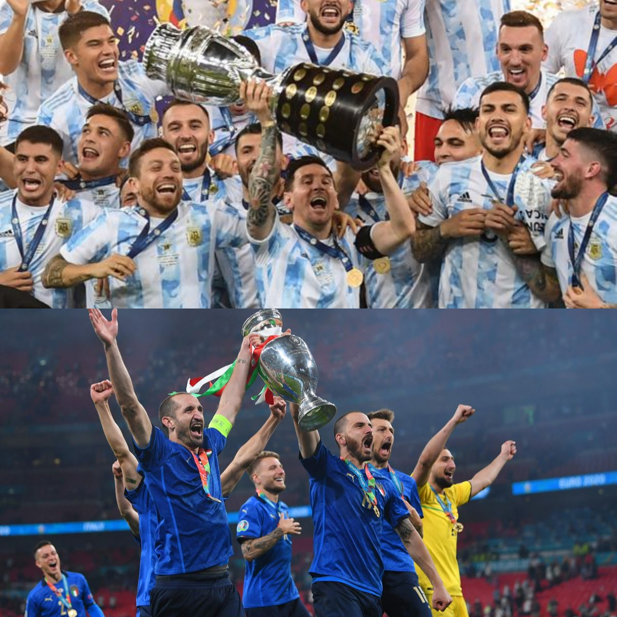 Argentina e Italia protagonistas de la Finalissima en Wembley