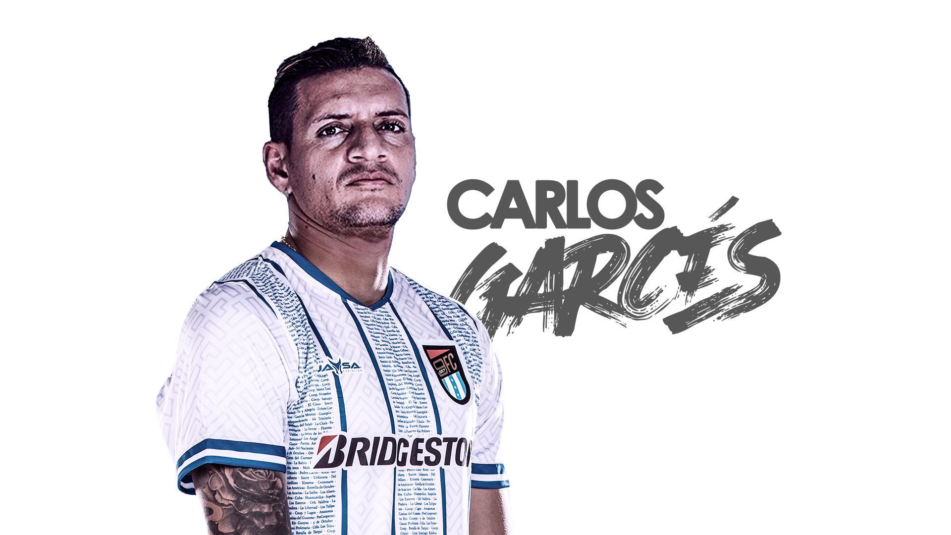 Carlos Garcés es el nuevo refuerzo de 9 de Octubre