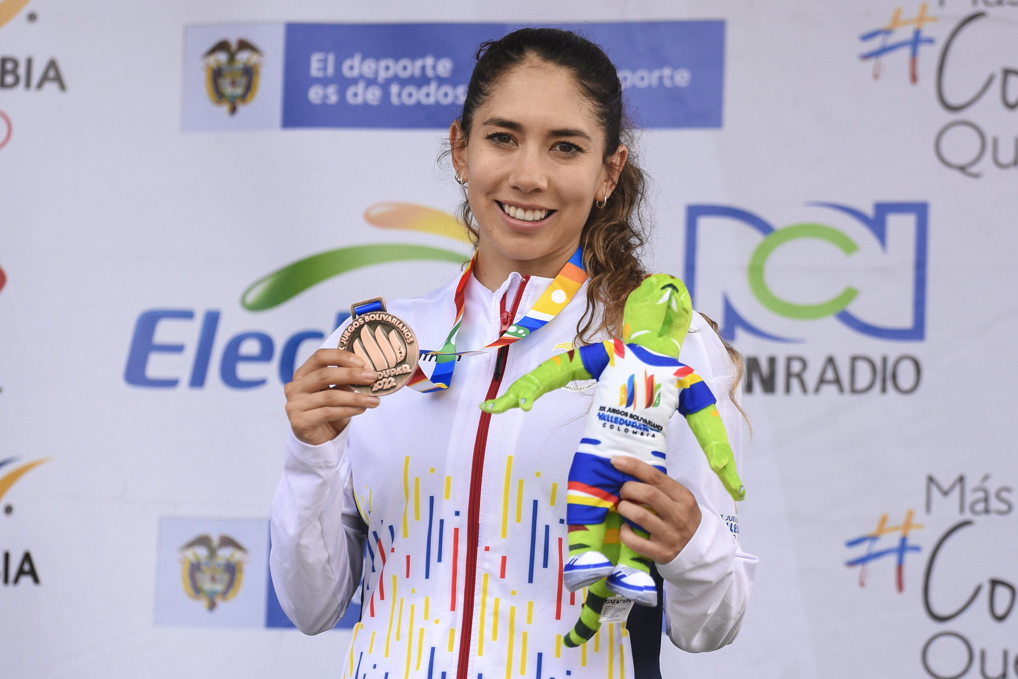 Michela Molina se adjudicó el bronce en Valledupar
