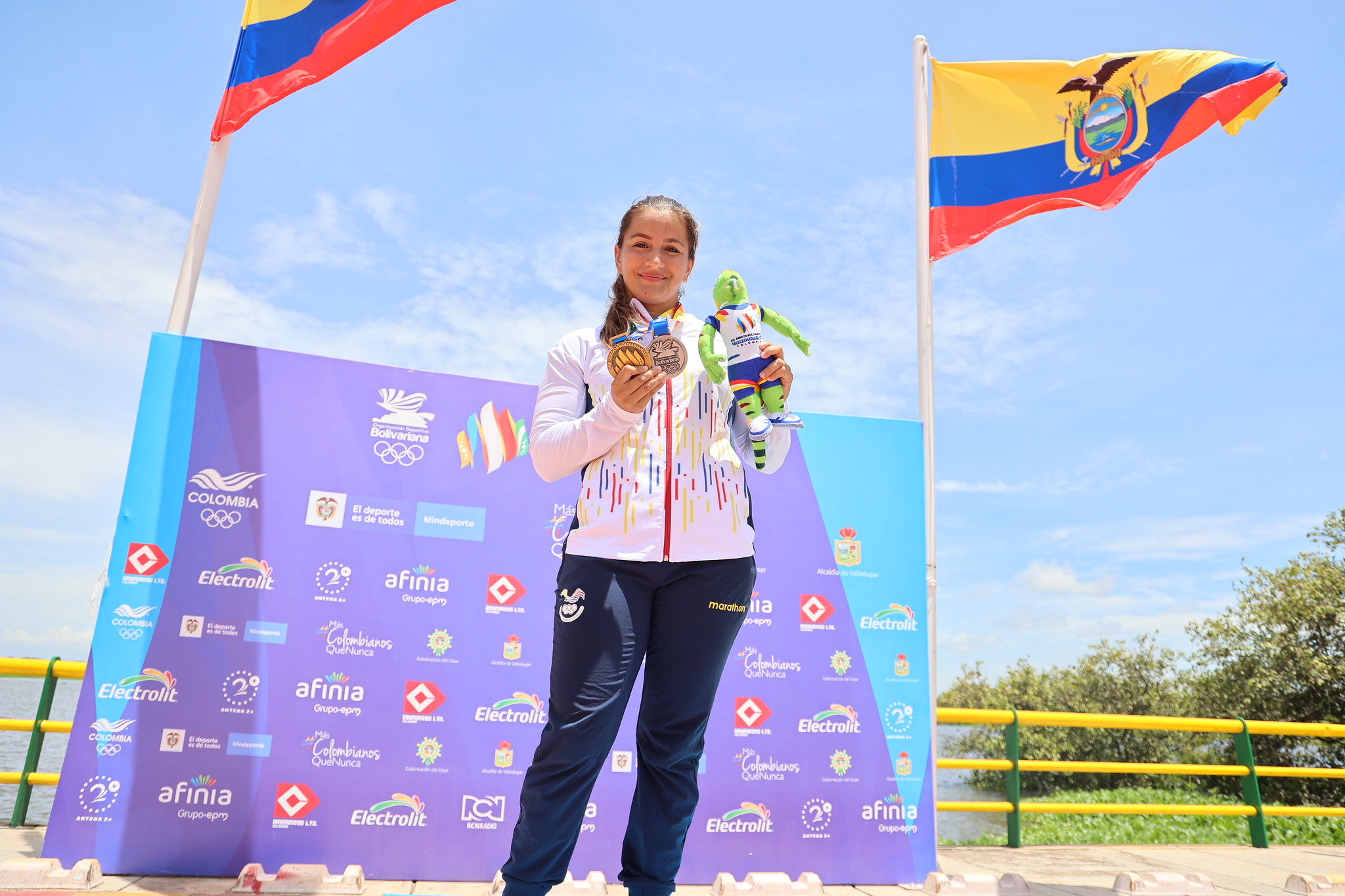 Ecuador sumó dos medallas doradas en canotaje