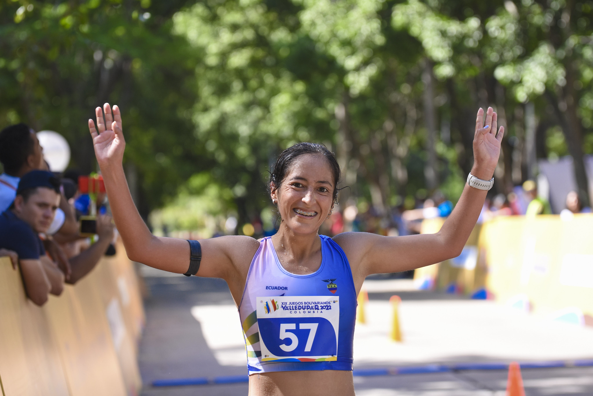 Magaly Bonilla fue la mejor en los 35km marcha