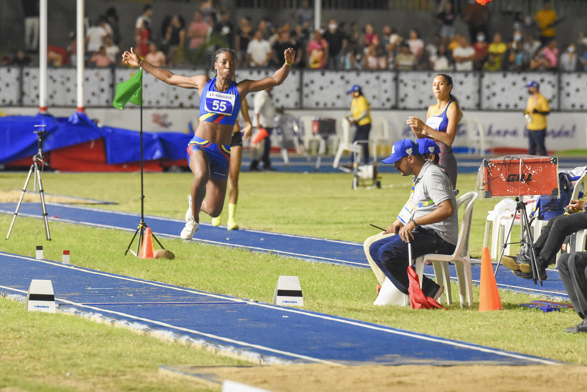Liuba Zaldívar fue la mejor del salto triple bolivariano