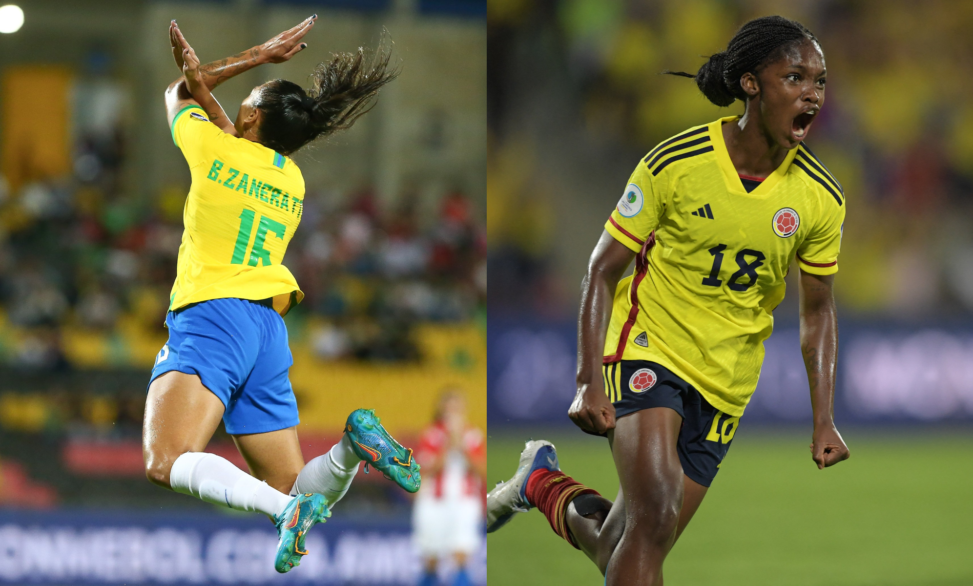 Brasil y Colombia, finalistas de la Copa América Femenina