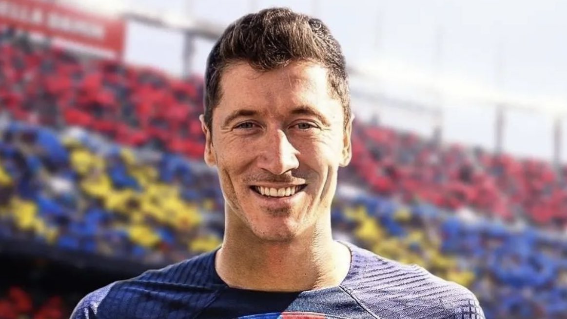 Robert Lewandowski, la nueva estrella del FC Barcelona
