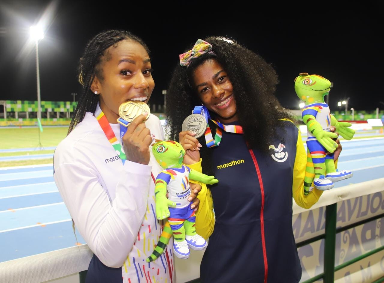 Ecuador dominó en los 100m planos femeninos