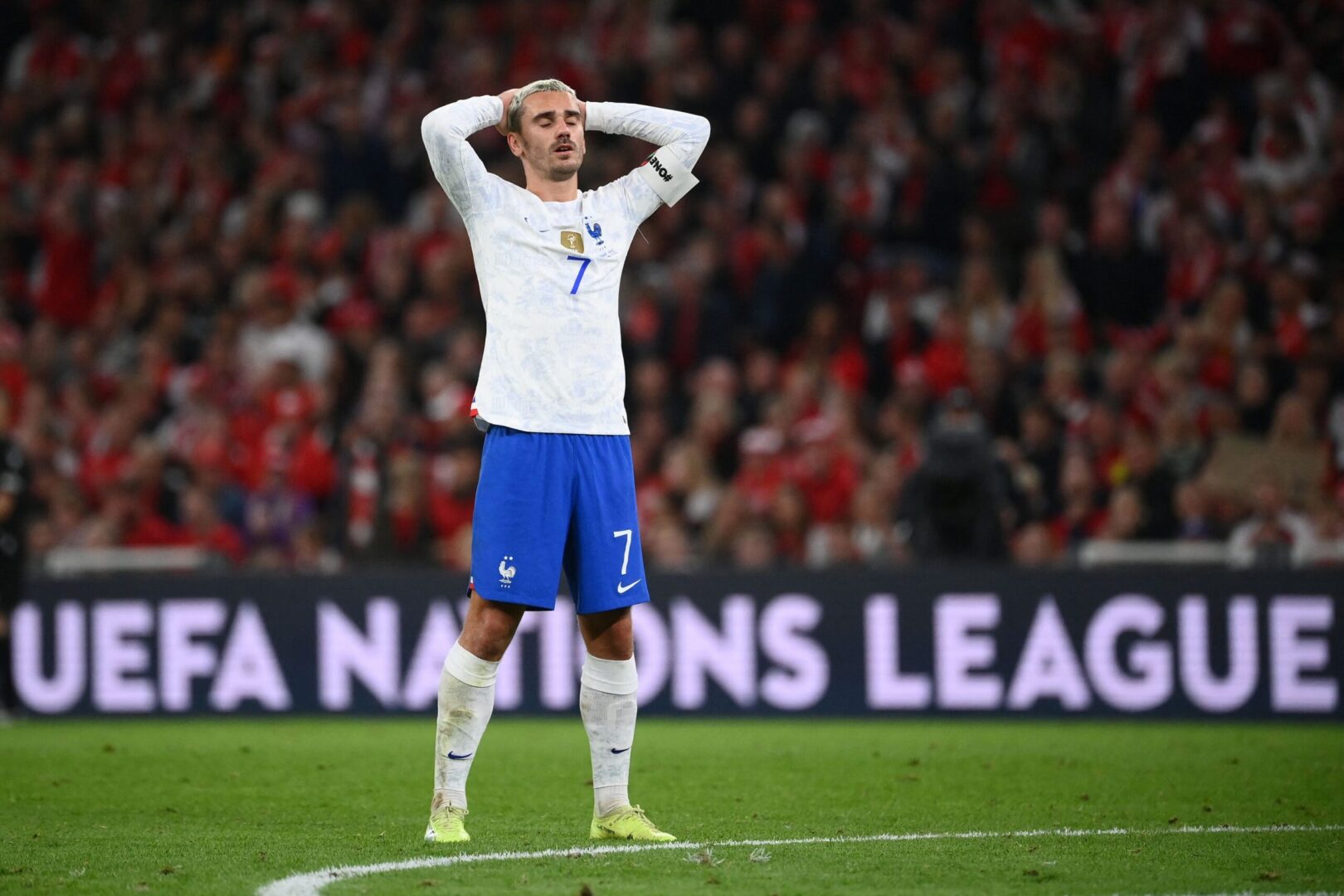 Antoine Griezmann se pronunció sobre la derrota de Francia ante Dinamarca