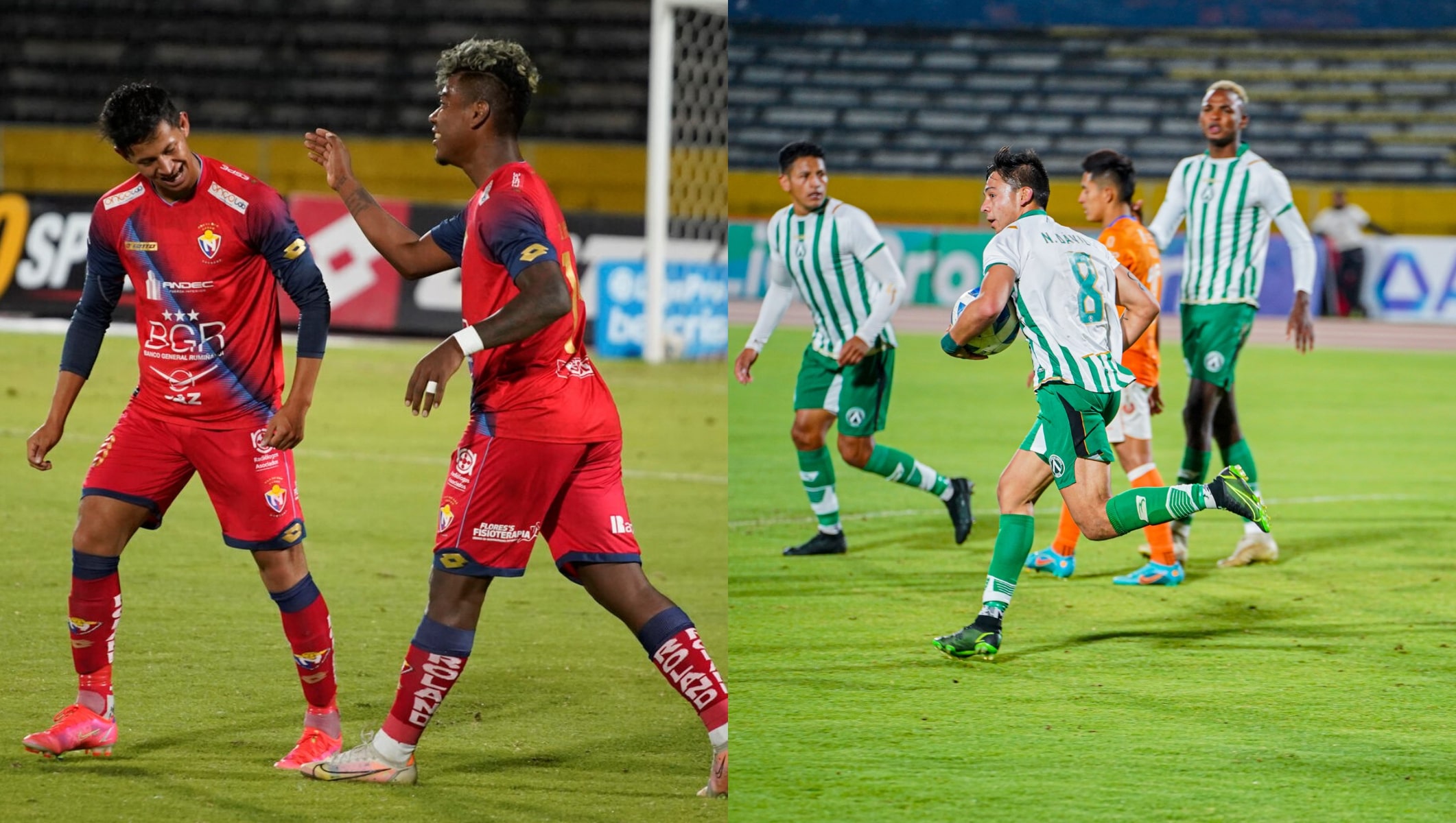 El Nacional y América en un partido por la punta de la Serie B