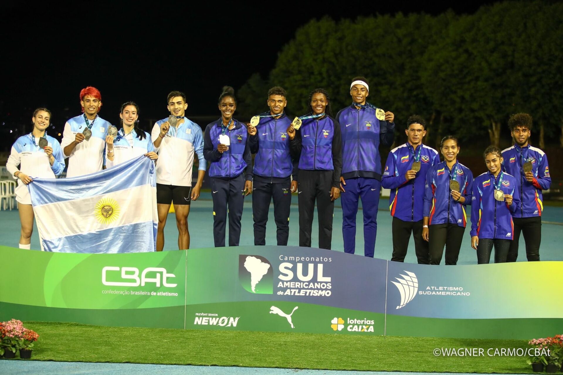 Ecuador se lleva el oro en 4×400 del Campeonato Sudamericano Sub-23