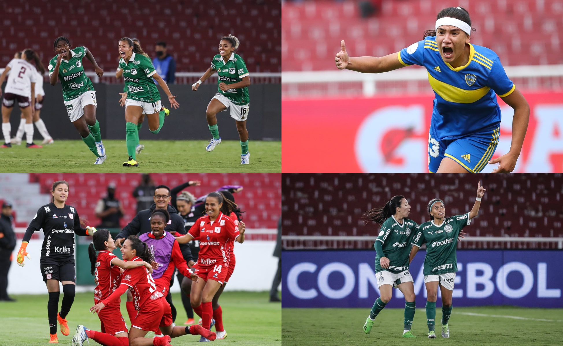 Ya se sabe quienes son las cuatro semifinalistas de la Libertadores Femenina