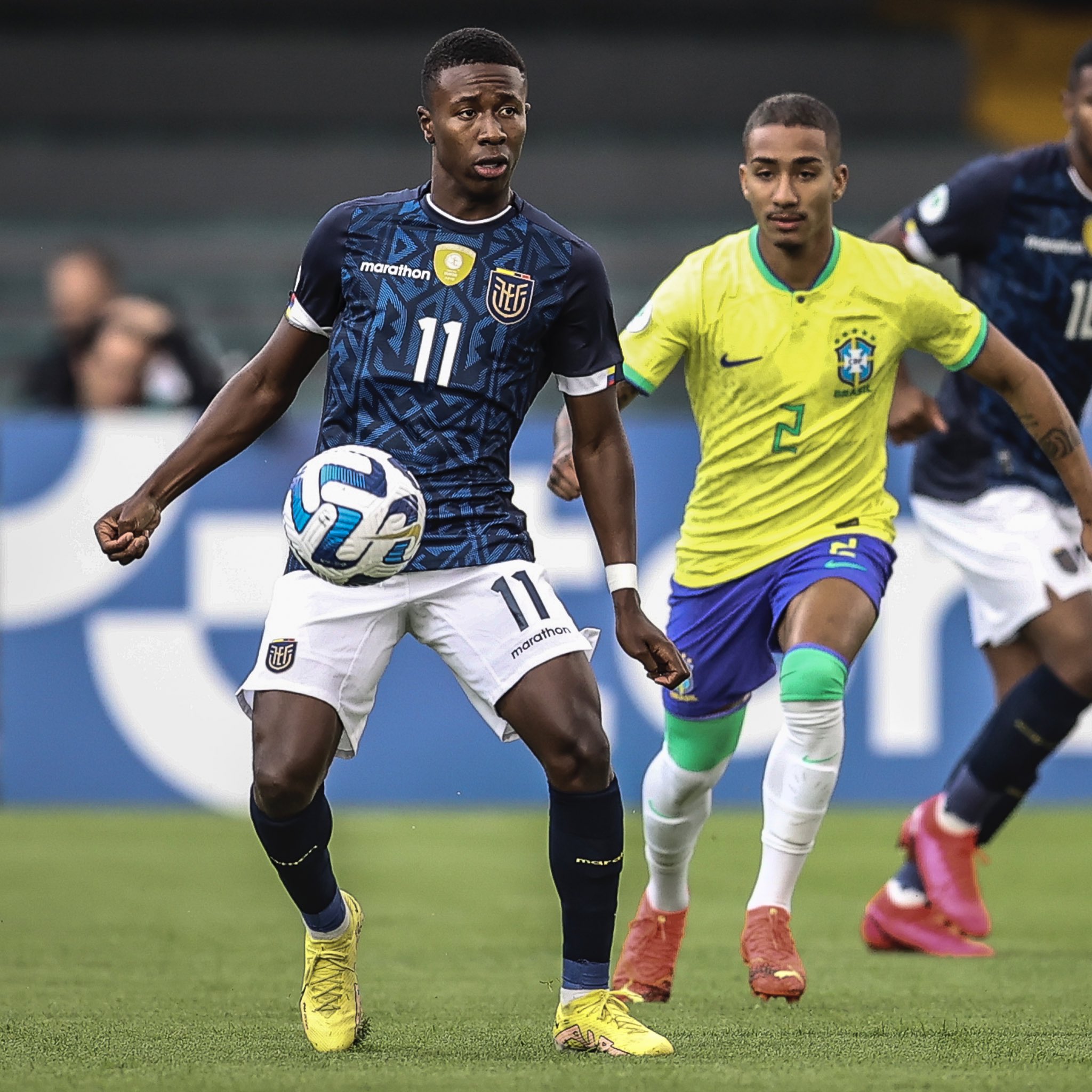 Ecuador pierde ante Brasil en el hexagonal del Sudamericano Sub20