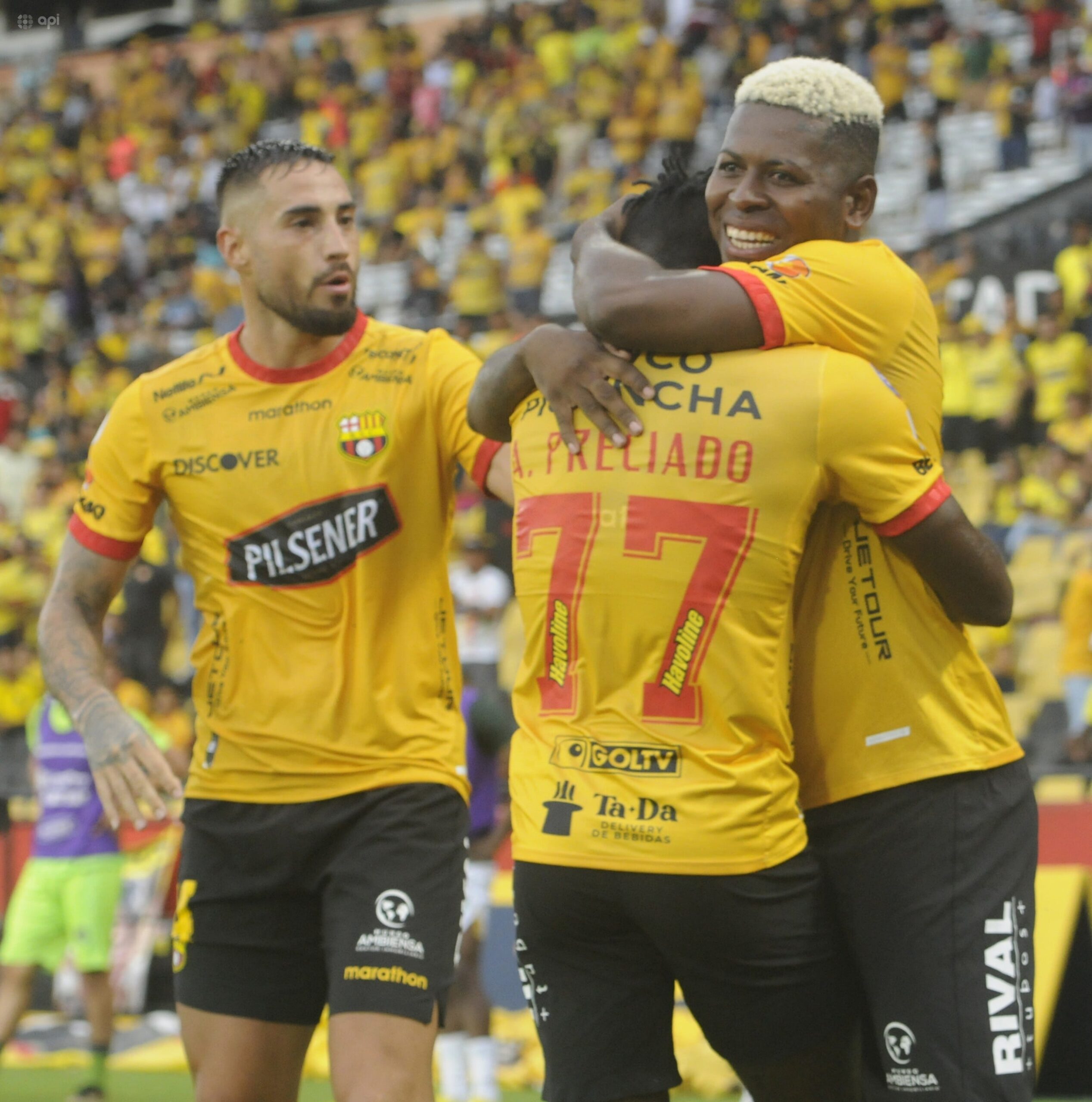 Barcelona le gana por la mínima a Mushuc Runa en Guayaquil